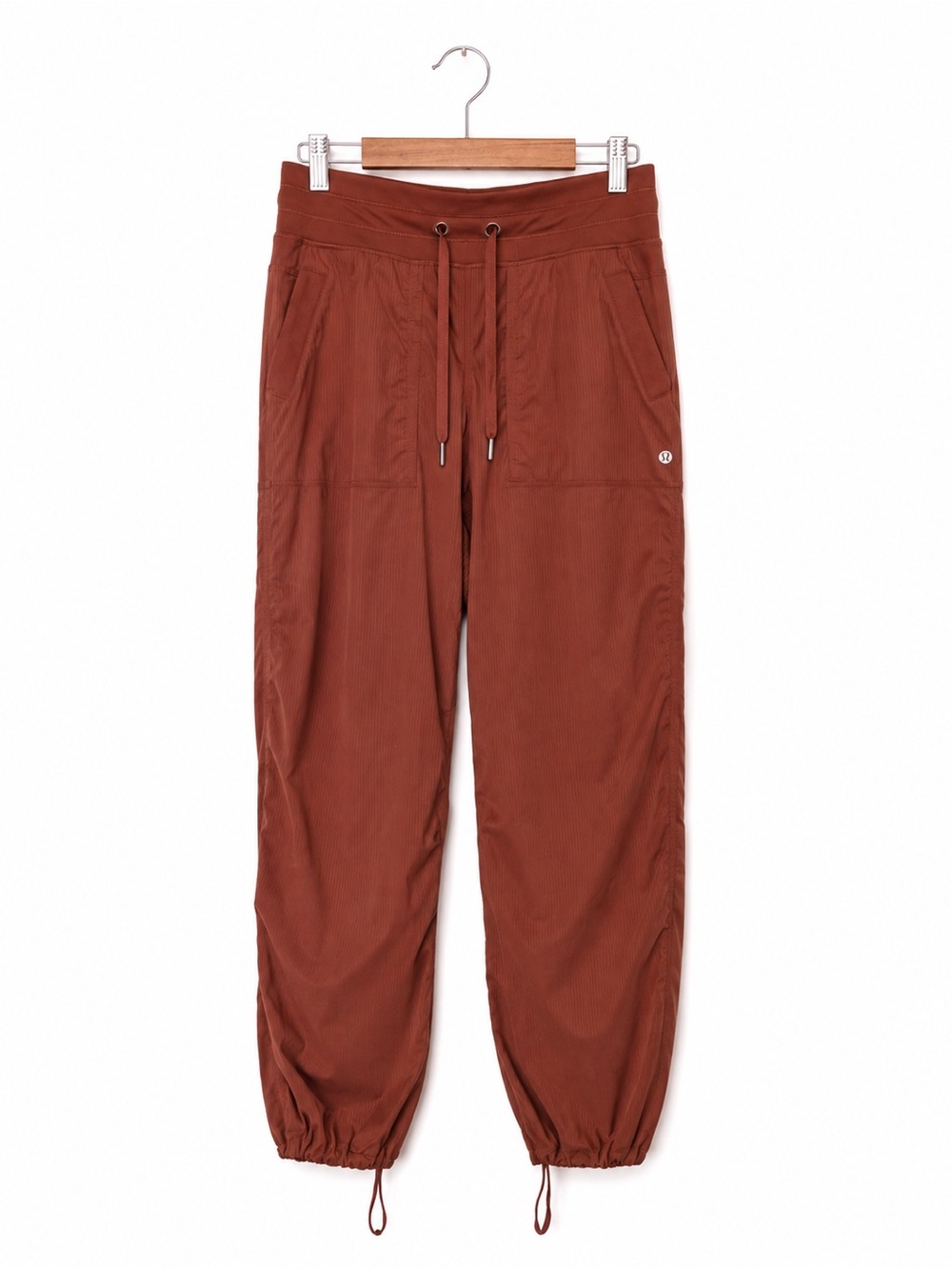 lululemon athletica Rust Drawstring Jogger Track Pants